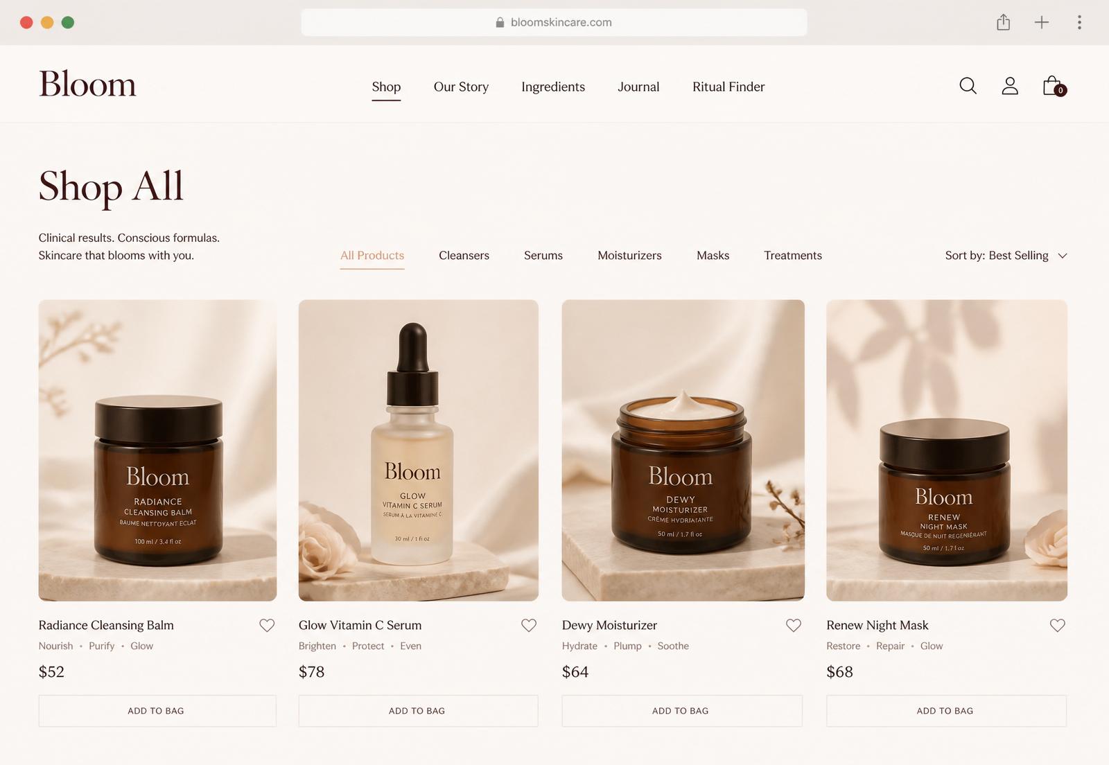 Bloom by Aneela — product listing